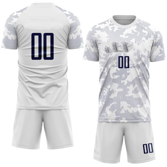 Polyester Breathable Quick Dry Football Uniforms Set