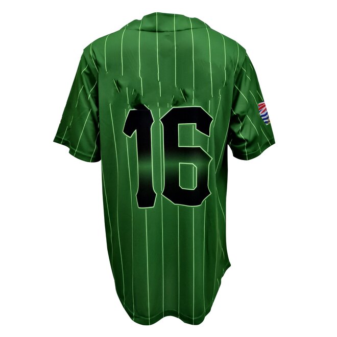Breathable and Plus Size Sublimation Baseball Jersey