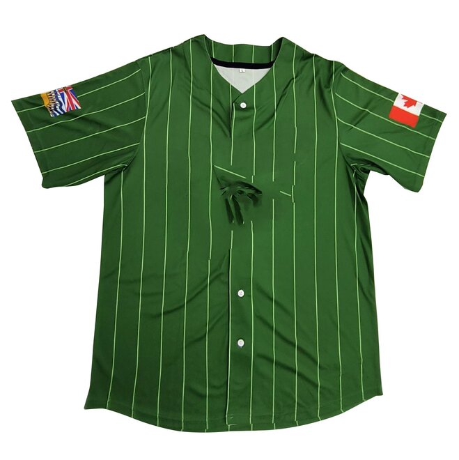 Breathable and Plus Size Sublimation Baseball Jersey