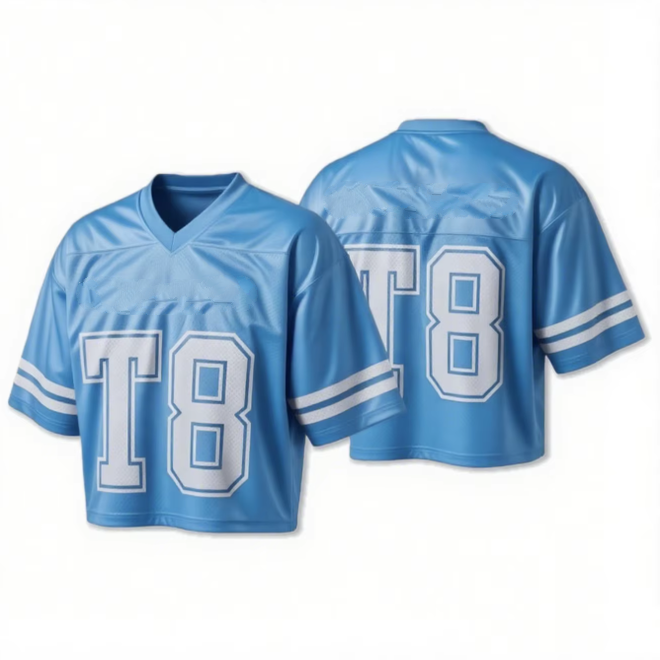Streetwear Cropped Soccer T Shirt