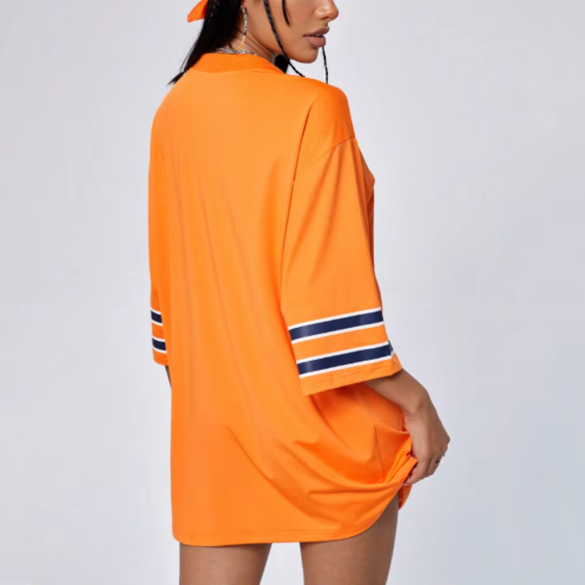 Streetwear American Football Mesh Oversized Jersey