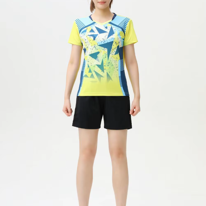 Women Quick Dry Badminton T Shirt