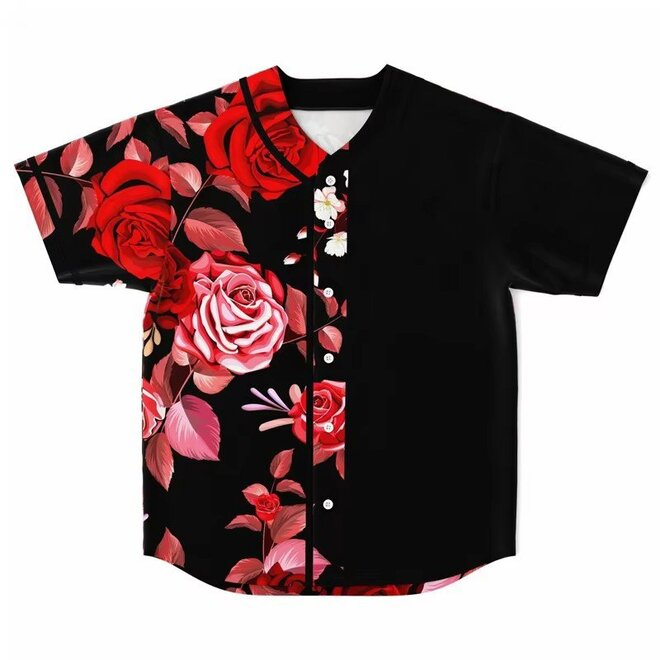 Youth Floral Baseball Jersey