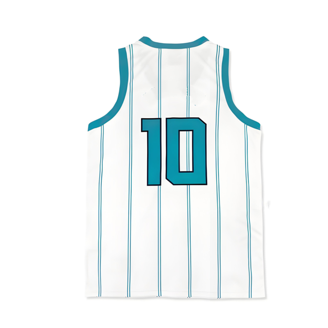 Youth Round Neck Anti Bacterial Basketball Jersey with Sublimation Print