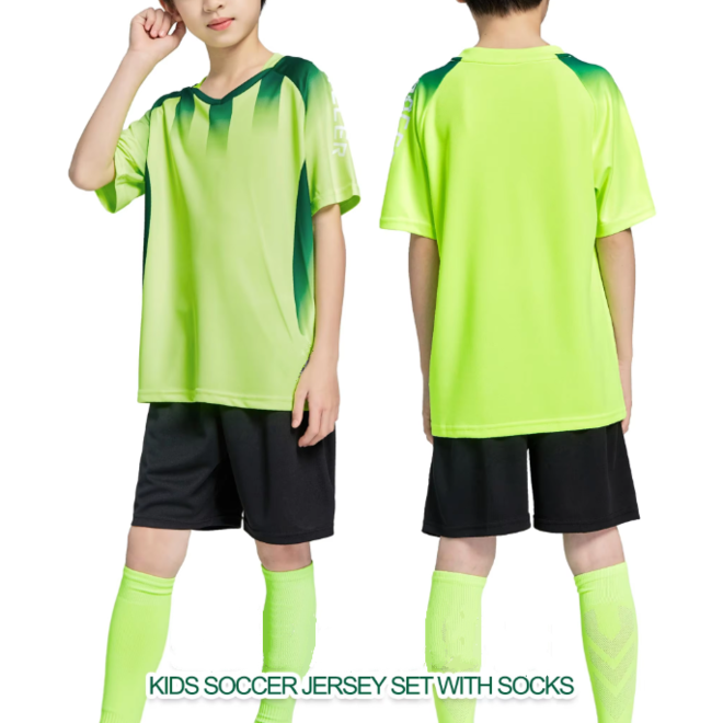 Soccer Club Kids Jersey Set