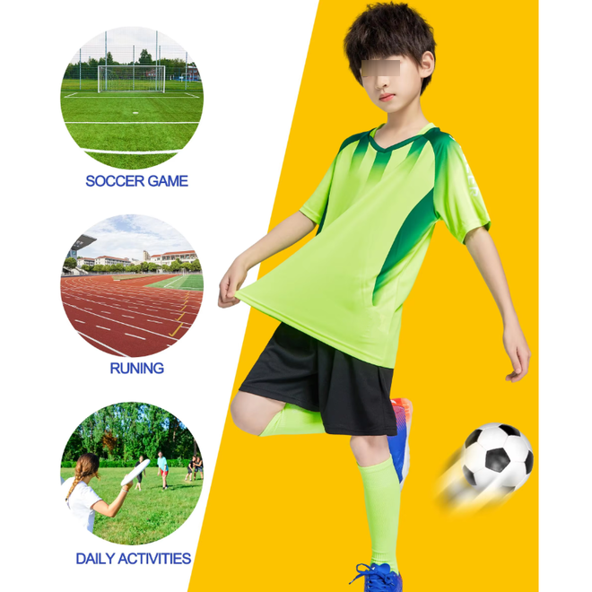 Soccer Club Kids Jersey Set