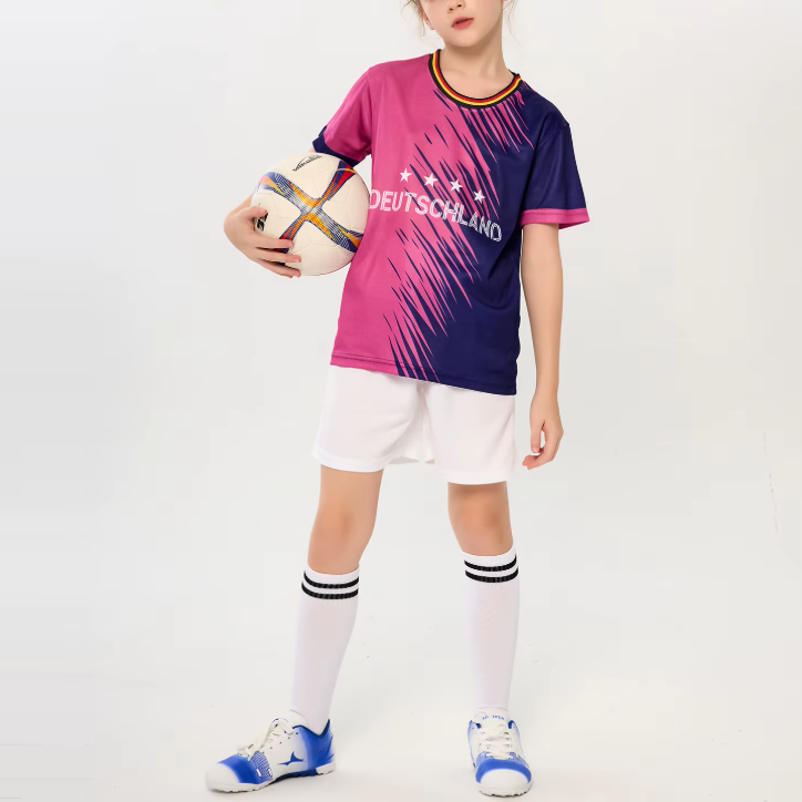Fashionable Kids Soccer Jersey Set