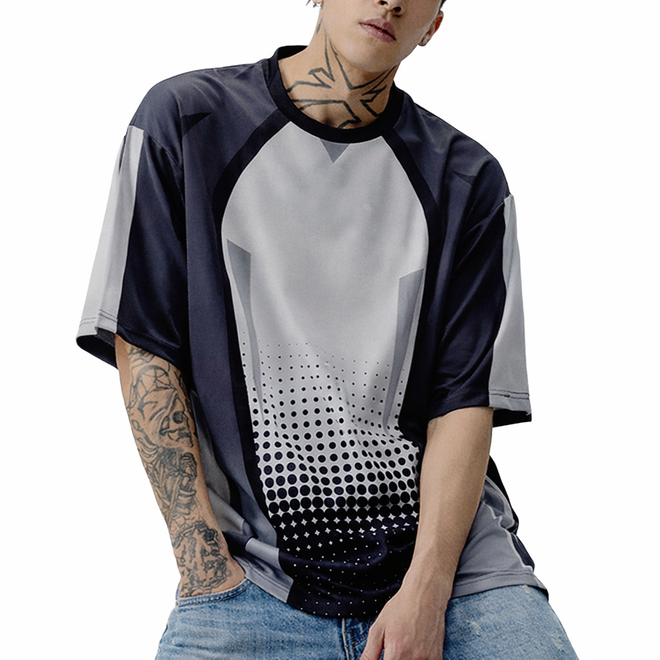 Mens Oversized Breathable Rugby Jersey